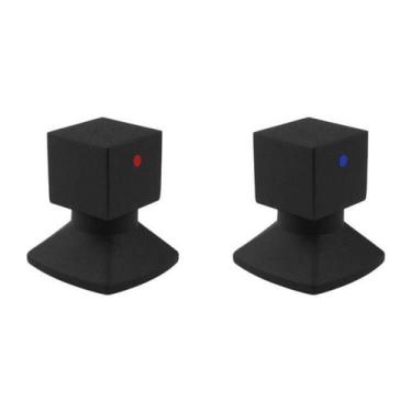 Imagem de Kit com 2 Acabamentos para Registro C46 Água Quente/fria Bl6246 Ducon 