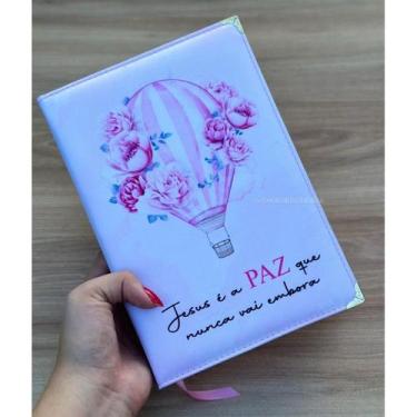 Imagem de Biblia NTLH Balão rosa Jesus é a Paz - Linguagem simples Capa dura