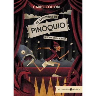 Imagem de Livro - As aventuras de Pinóquio: edição bolso de luxo