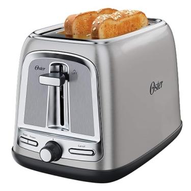 Imagem de Oster 2-Slice Toaster with Advanced Toast Technology, Stainless Steel