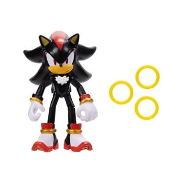 Imagem de Sonic the Hedgehog 4" Shadow with Rings Action Figure