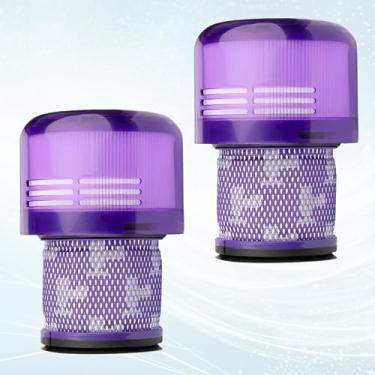 Imagem de cann Pacote com 2 filtros HEPA de substituição 97001302 compatível com aspiradores de pó sem fio série V11 SV14 V15 - Filtro 970013-02