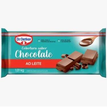 Imagem de Cobertura Barra Chocolate ao Leite 1,01kg - Dr. Oetker