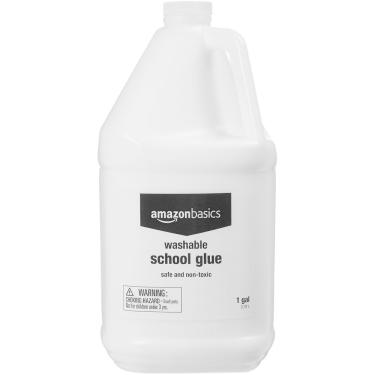 Imagem de Cola líquida Amazon Basics All Purpose 3,78 L para fabricação de lodo