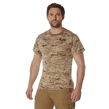 Imagem de Rothco 22678 Camiseta camuflada 100% algodão Cor: Camuflagem digital deserto, tamanho: M