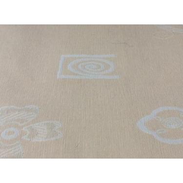 Imagem de Tecido Lerma Dupla Face - Mostarda e Cru - Via Decor