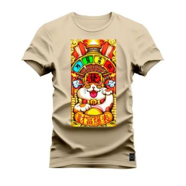 Imagem de Camiseta Plus Size Algodão T-Shirt Premium Estampada Fortune - Nexstar