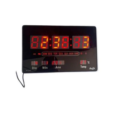Imagem de Relógio calendário de parede digital  para academia JH3222 - Raffs