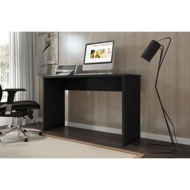 Imagem de Mesa De Computador Gávea Escritório Quarto De Estudo Preto - Móveis Le