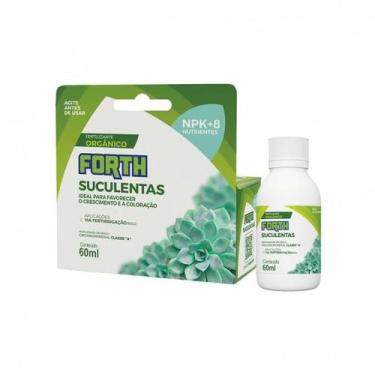 Imagem de Forth Jardim Fertilizante Líquido 60mL - Para Suculentas e Plantas em 