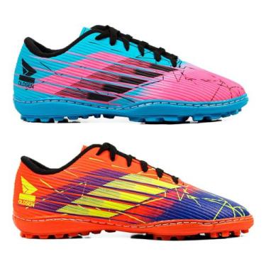 Imagem de Kit 2 Chuteira Masculina Society Costurada Sintético Grama - Oldsen, L