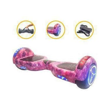 Imagem de Hoverboard Bluetooh 6,5 - Galáxia Lilás - Com Led - interbras