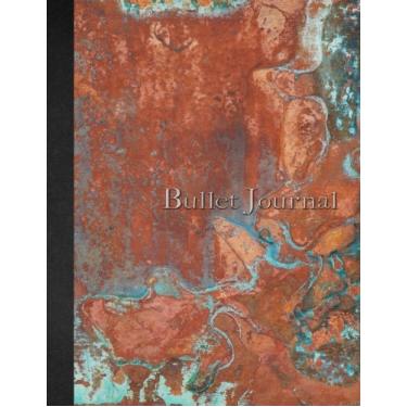 Imagem de Bullet Journal: A4 Watercolor & Marbre - 160 pages - couverture souple "glossy" Dot point, bullet journal, dot grid, planner, planning, organizer, journal