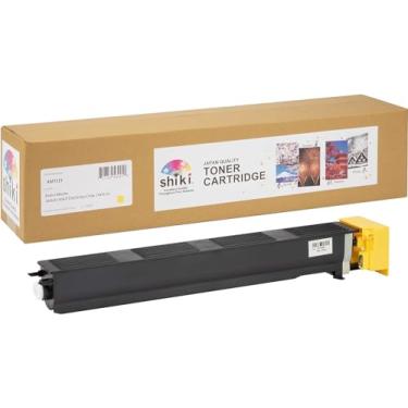 Imagem de SHIKI Cartucho de toner compatível com Konica Minolta bizhub C654/C754/C654e/C754e Amarelo (TN711Y/A3VU230) 31.500 páginas (amarelo)
