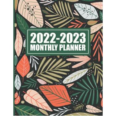 Imagem de 2022-2023 Monthly Planner: 2 Years of Planning With Federal Holidays | A4 - Two Year Monthly Planner / Calendar / Schedule - To Do List - 24 Months ... Up To December 2023 | Beautiful Plants Cover
