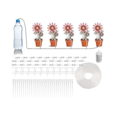 Imagem de Kit de Irrigação por Gotejamento com Mangueira 4/7mm e Válvula Regulad