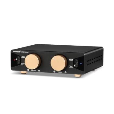 Imagem de AIYIMA Amplificador mono A70 com receptor de áudio doméstico PFFB, amplificador classe D TPA3255 com subwoofer para alto-falante de estante de home theater, com entradas XLR e RCA e entrada de gatilho