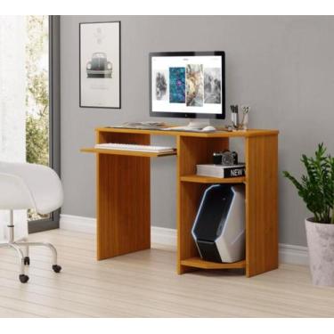 Imagem de Escrivaninha Mesa Para Estudo E Trabalho Taos Em Madeira Nature maciel