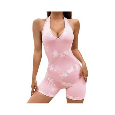 Imagem de Macacão Feminino Sexy, Sem Mangas e Costas Nuas - Estilo Sling, XS (an