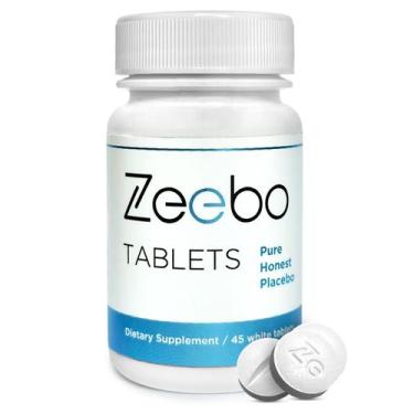 Imagem de Placebos Zeebo Pure Honest 250mg - Comprimidos Brancos e Redondos