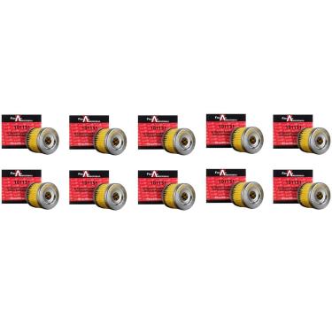 Imagem de Kit 10 Filtros De Oleo Katana 125 Gsr 150 Dafra Apache 150 Vr 150 Gv 250 Mirage 200 R Gn 110 Yes 125 Burgman 150 400