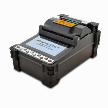 Imagem de SUWOLF Máquina De Emenda De Fusão De Fibra Óptica De Alta Precisão Com Tela Lcd Sensível Ao Toque 4.3 Para Fibras Sm, Mm, Nz-Ds, Edf Com Clivador De Fibra Óptica E Função De Foco Automático (Fs37A)