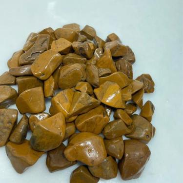Imagem de Jasper amarelo bruto pacote com 250g - qualidade A - PEDRA MAGICA