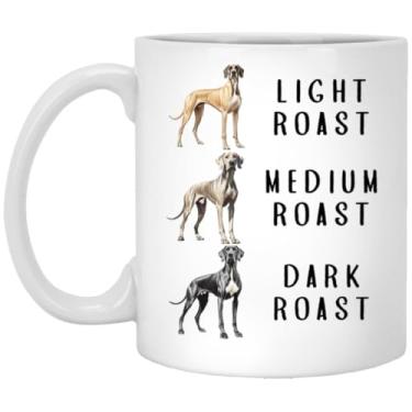 Imagem de Caneca de café Dogue Alemão - Presente engraçado para mãe de cães - Presente para amantes do Dogue Alemão Caneca de café da manhã - Copo para amantes de cães - Copo de presente de dono de cachorro