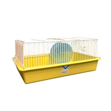 Imagem de Gaiola Criadadeira para Hamster - Monaco, Amarelo
