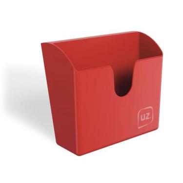 Imagem de Porta Guardanapo Slim Quadrado Plástico P/ Mesa Cozinha Bar Várias Cor