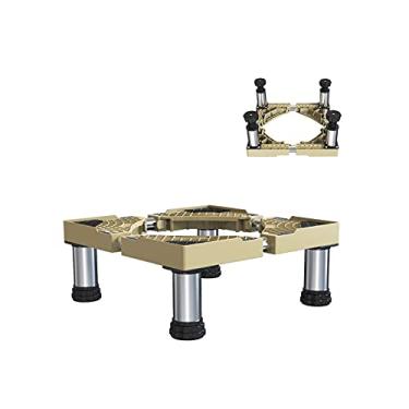 Imagem de Base universal para máquina de lavar e secar roupa Suporte ajustável Comprimento/Largura 47-69 cm Base de Ar Condicionado Lava-louças Geladeira Armário de Arquivo Base Elevada 10-13 cm (8 Pernas, 10
