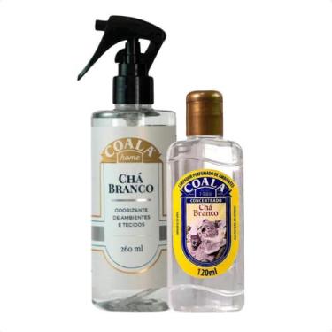 Imagem de Kit Chá Branco Limpador 120ml E Odorizante Tecidos 260ml - Coala