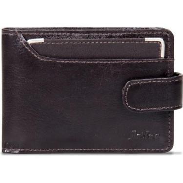 Imagem de Carteira Couro Masculina Artlux 053, Cafe