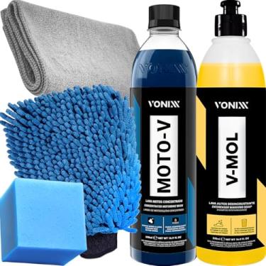 Imagem de Shampoo Automotivo V-mol Moto-v Pré Lavagem 500ml Sujeira Pesada MotoMol Vonixx