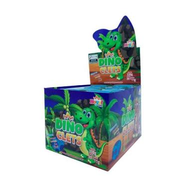 Imagem de Chicletes de Dinossauro - Dino Clets - Caixa com 30 Unidades - Royal T