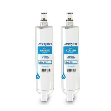 Imagem de Kit 2 Refil Filtro Classe A Compatível Consul W11199342 CIX06AX Para P