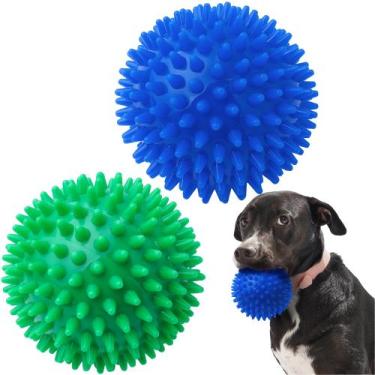 Imagem de Bolas de brinquedo para cães SHARLOVY 11,4 cm para mastigadores de raç
