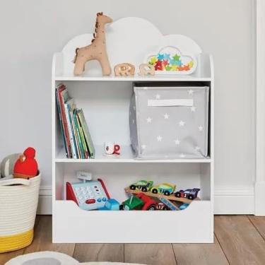 Imagem de Estante Organizadora Nuvem 100% Mdf (infantil Brinquedos)