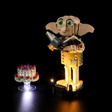 Imagem de GEAMENT LED Light Kit Compatible with Lego Dobby The House Elf - Lighting Set for 76421 (Model Set Not Included)