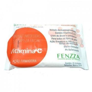 Imagem de Toalhas Umedecidas de Limpeza Facial Com Vitamina C Fenzza