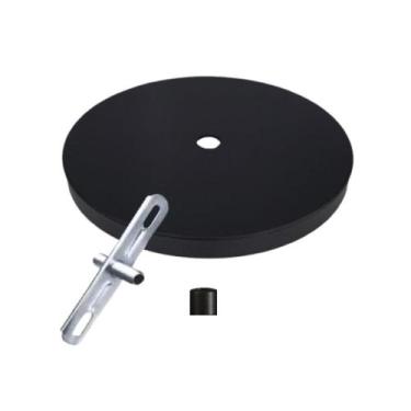 Imagem de Canopla Alumínio Acabamento Pendente Lustre Luminária Tampa - Arevo Il