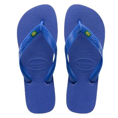Imagem de Chinelo Brasil, Havaianas, Adulto Unissex, Azul Naval, 39/40
