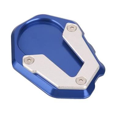 Imagem de Acc-Creativity Suporte de pé de motocicleta com ampliador lateral para placa de extensão compatível com BMW F900R F900XR 2020-2022 (azul)