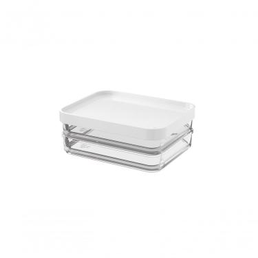 Imagem de Pote Clear Duo 560ml 13,1x16,7x6cm Branco Coza