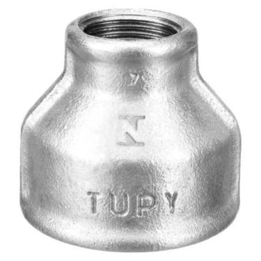 Imagem de Luva De Reduçao Galvanizada Rosca Bsp Tupy Tamanho 21-2"x2"