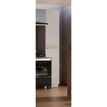 Imagem de Paneleiro 2 Portas 230cm Altura 100% Mdf Dobradiças Slow Motion 100% Mdf Essence Fendi