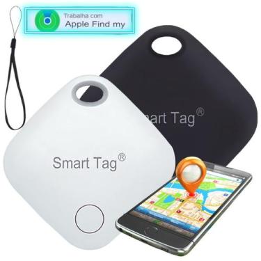 Imagem de Kit 2 Rastreador Gps Mini Smart Air Tag Find My Localizador Global Ras