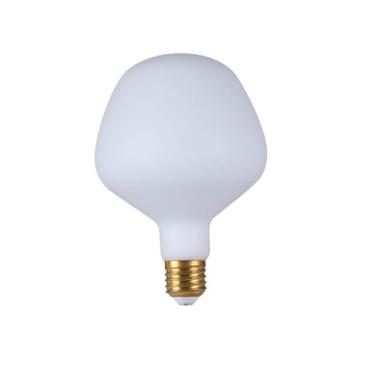 Imagem de SD LUX Lâmpadas Led Decorativas Grandes De 12 W, 2000 Lm (Eq. 150 W), Reguláveis, Vintage, Filamento Edison, E26, Lâmpada Globo Grande, Vidro Leitoso, Para Escritório Doméstico, Luz Do Dia, 1 Pacote