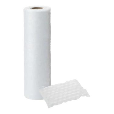 Imagem de Bobina Filme Rolo Plástico Colmeia Ar Embalagem Bolha 300m - Embralumi