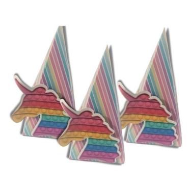 Imagem de 10 Caixa Cone Kit Festa Em Casa Pop It, Kit Fidget Toy